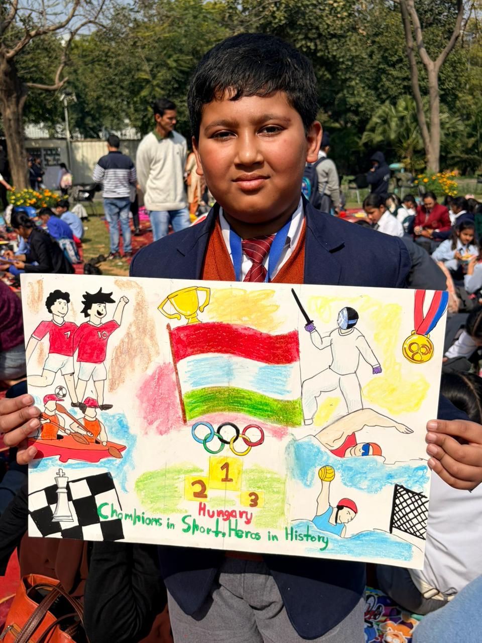 Where Colours Meet Champions: A Global Canvas of Creativity